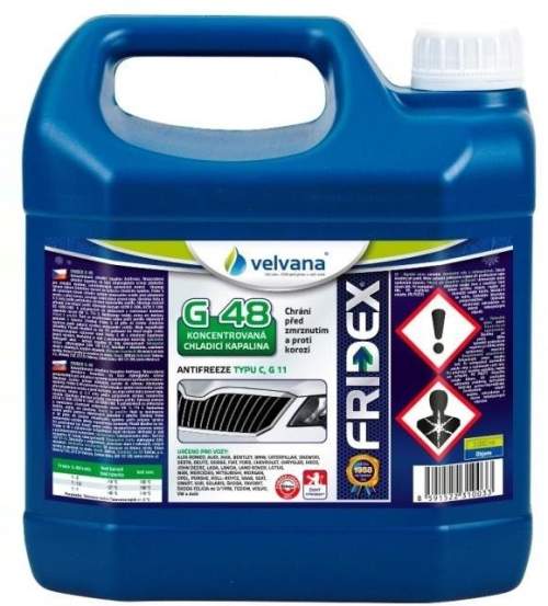 Velvana Fridex G 48, chladicí kapalina, 3 l