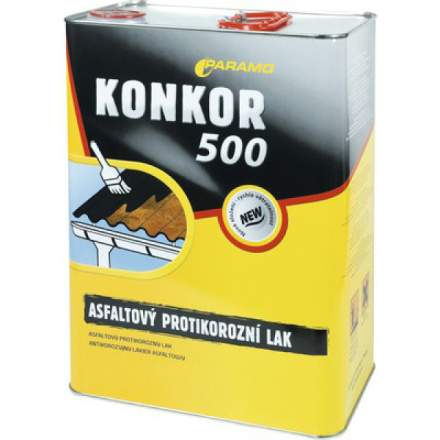 Paramo Konkor 500 asfaltový antikorozní lak 9 kg