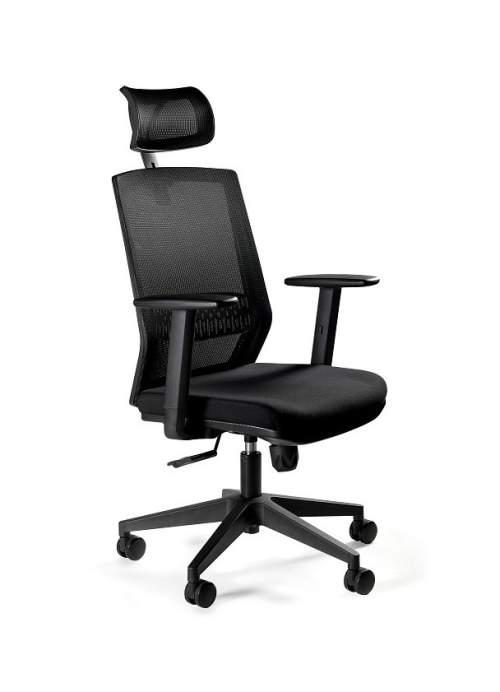 UNIQUE Ergonomická kancelářská židle ESTA černá