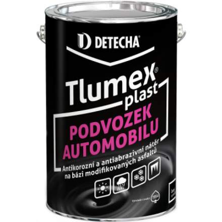 Detecha Tlumex Plast antikorozní barva na auto a podvozek černá 4 kg