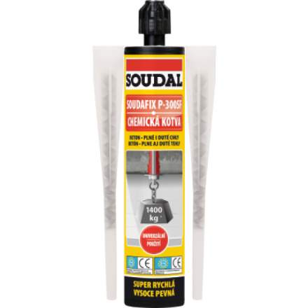 Soudal Soudafix P-300 SF chemická kotva 300 ml