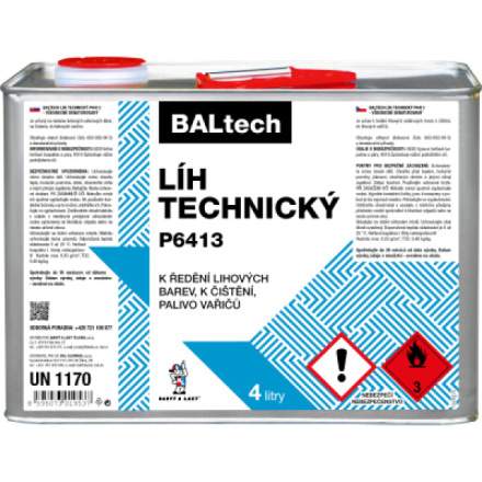 Barvy A Laky Hostivař BALTECH technický líh P6413 4 l