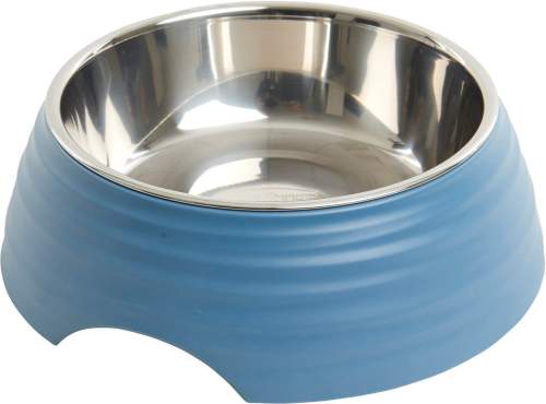 Buster Miska melamin Frosted Ripple Bowl 700ml modrá 5703188309013