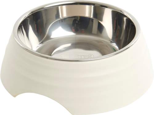 KRUUSE Miska melamin Frosted Ripple Bowl 350ml bílá BUSTER