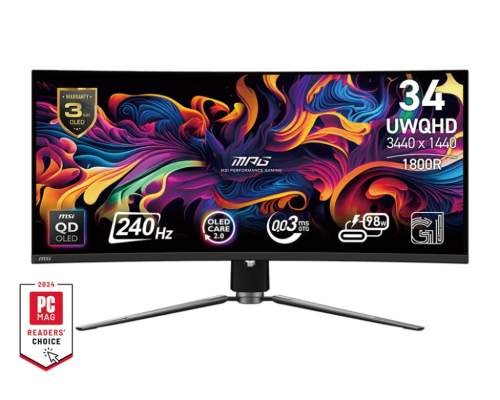 MSI MPG 341CQPX QD-OLED herní monitor 34"