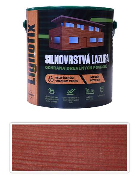 LIGNOFIX silnovrstvá lazura 2.5 l Mahagon