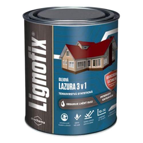 Stachema Lignofix 3v1 dub 600 ml