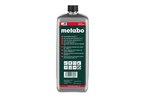 Metabo Bio mazací olej na pilové řetězy 1 l