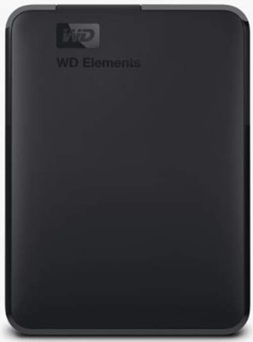 WD Elements Portable WDBHJS0060BBK - Pevný disk - 6 TB - externí (přenosný) - USB 3.1 Gen 1 - černá, WDBHJS0060BBK-WESN