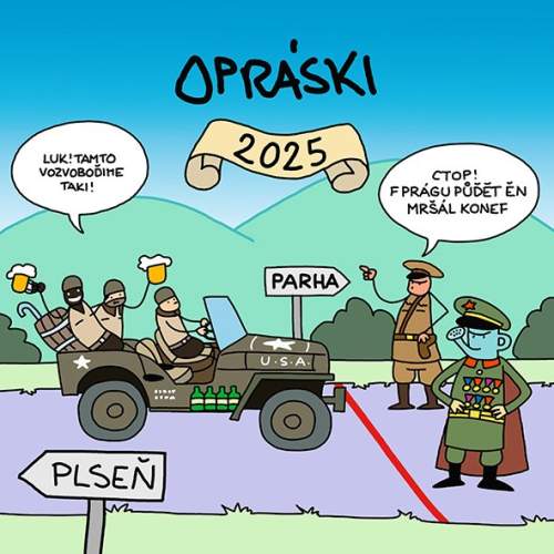 GRADA Opráski 2025 - kalendář, jaz