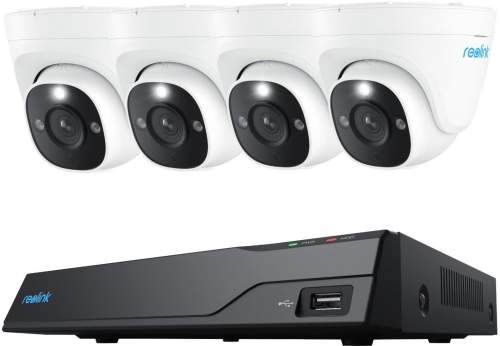 Reolink NVS8-8MD4 set videorekordér a 4ks IP kamera P334, 8x PoE, včetně 2TB HDD ( max. 2x 6TB ), VGA, HDMI, IP kamery 8 NVS8-8MD4