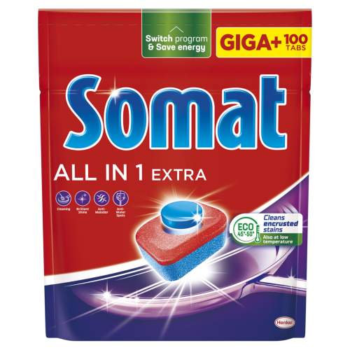 Henkel Somat tablety do myčky All in 1 Extra 100 ks