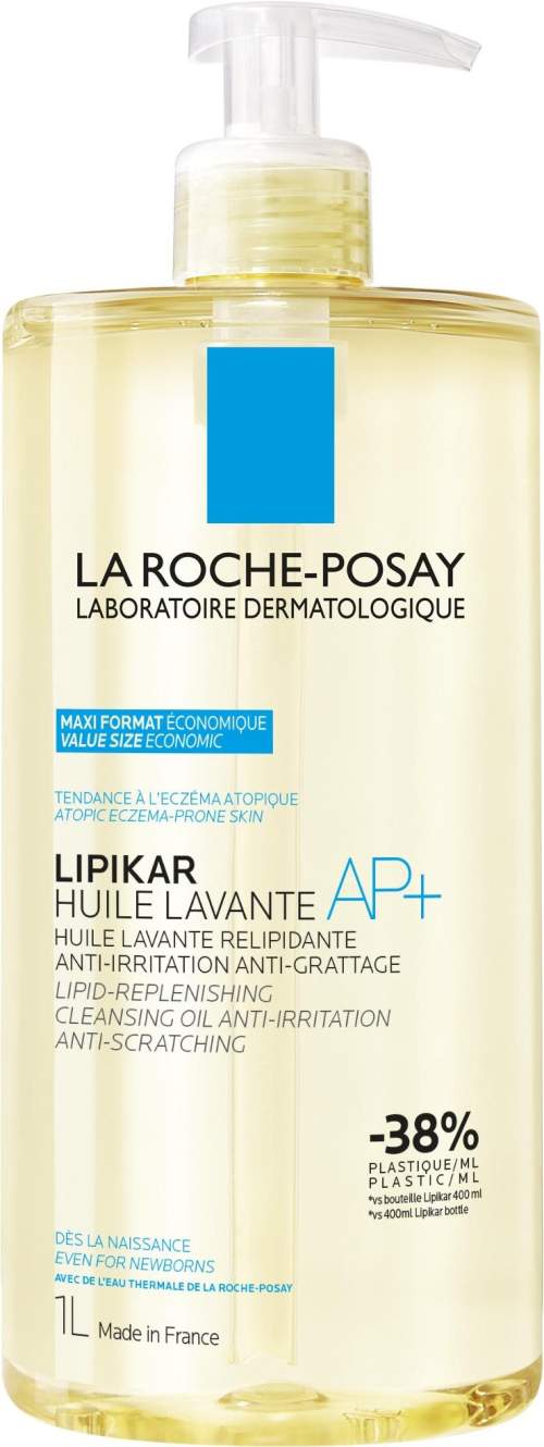 LA ROCHE-POSAY Lipikar Huile Lavante AP+ Sprchový olej 1 l