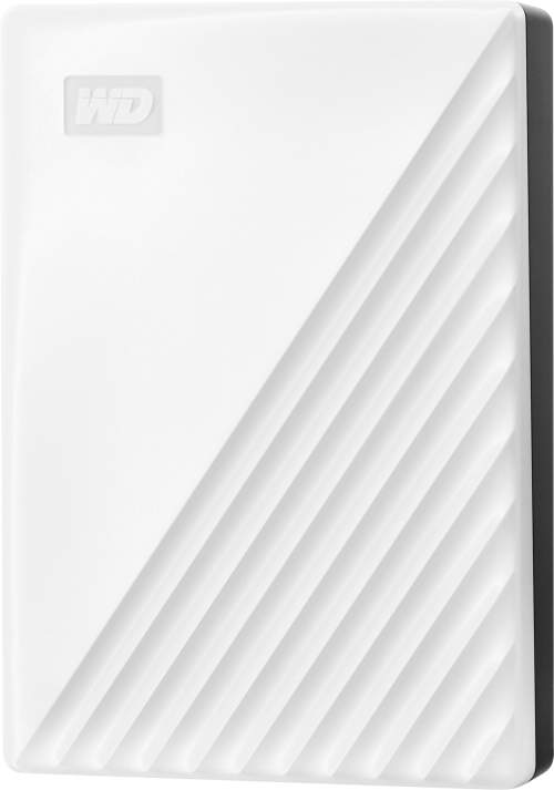 WD My Passport WDBR9S0060BWT - Pevný disk - šifrovaný - 6 TB - externí (přenosný) - USB 3.2 Gen 1 - AES 256 bitů - bílá, WDBR9S0060BWT-WESN