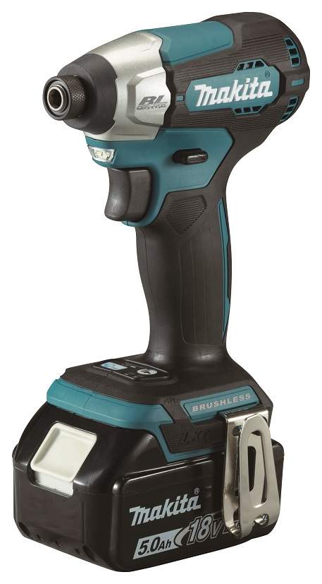 Makita DTD157RTJ Aku rázový šroubovák 1/4&quot; Li-ion LXT 18V/5,0Ah, Makpac