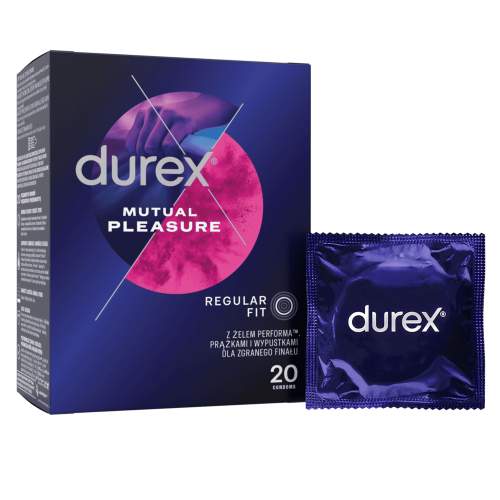 Durex kondomy Mutual Pleasure 20 ks