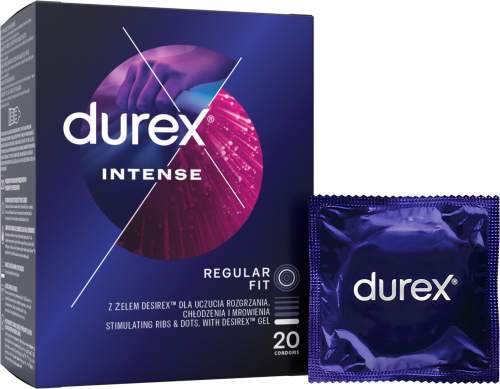 Durex Kondomy Intense 20 ks