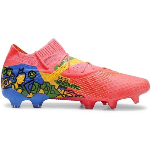 Puma FUTURE 7 ULTIMATE NJR FG/AG Pánské kopačky růžová 46.5