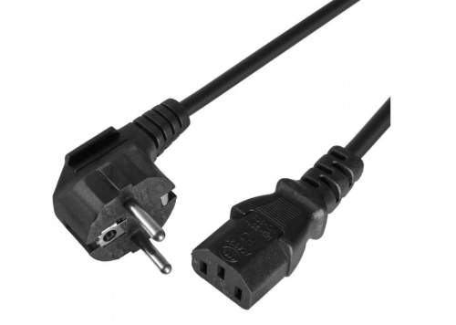 Napájecí síťový kabel 230V, délka 1,4 m (pro PC zdroj, monitor)