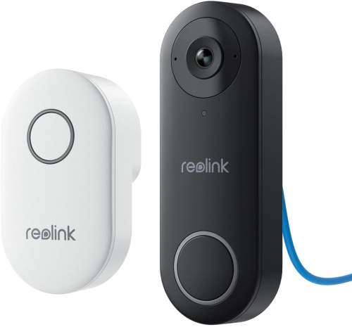 Reolink D340P Video Doorbell PoE Černá