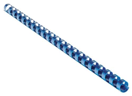 Plastové hřbety 38 modré