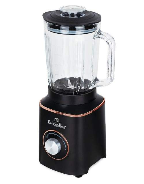 BERLINGERHAUS Stolní mixér 1000 W Black Rose Collection se skleněnou nádobou 1,5 l BH-9449