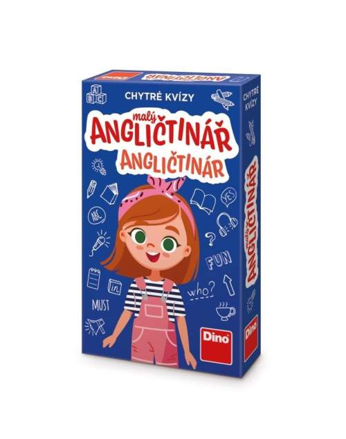 Dino Chytré kvízy Malý angličtinář