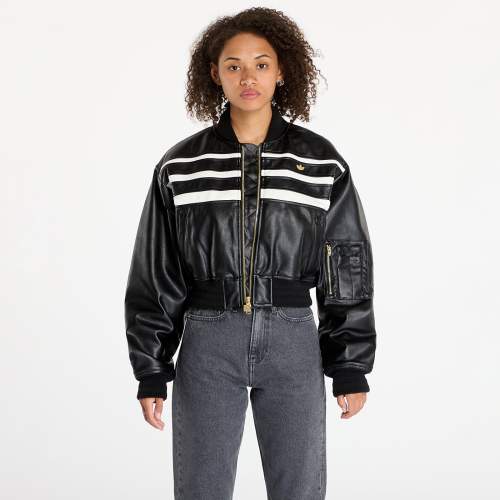 Adidas Pleather Bomber Black XS