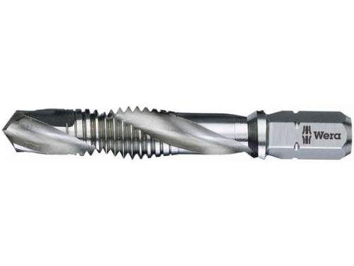 Wera 104642 Bit 1/4" s kombinovaným HSS závitořezným vrtákem 4,2 mm (M5), Typ 847