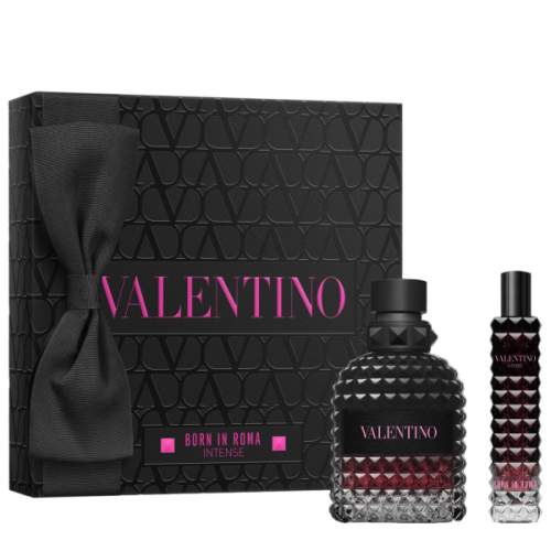 Valentino Born in Roma Uomo Intense dárková sada parfémová voda 50 ml + cestovní sprej 15 ml