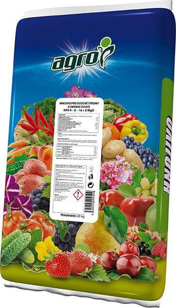 AGRO CS Hnojivo pro ovocné stromy a drobné ovoce 20 kg