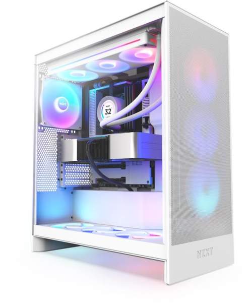 NZXT H7 Flow RGB 2024 All White