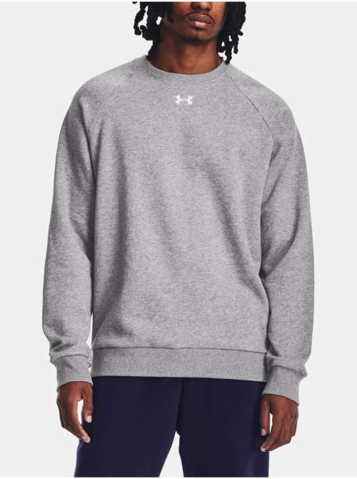 Under Armour Men‘s sweatshirt UA Rival Fleece Crew Grey M