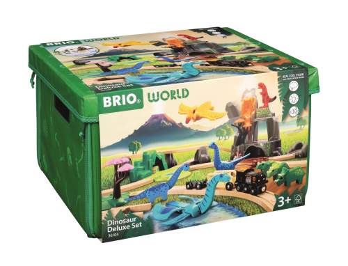 Brio 36104 Dinosauří deluxe vlaková sada