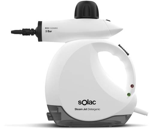 Parní čistič Solac, LV1350, 3 bary, rychlé nahřátí, 1200 W