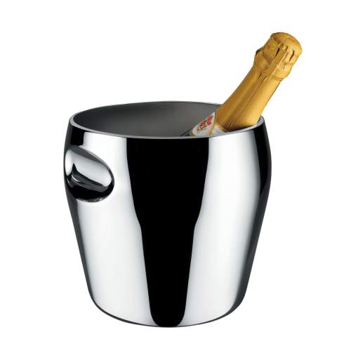 Alessi 872 Ocelový Cooler Kelímek na chlazení vína nebo šampaňského Stříbrný