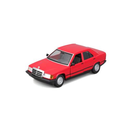 Bburago Mercedes benz 190e 1984 Red 1:24