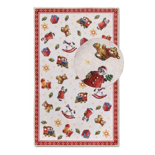 Villeroy&Boch Červený koberec s vánočním motivem 50x80 cm Red Christmas