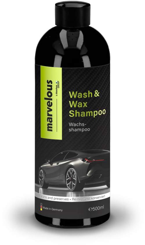 Marvelous Autošampon s Nanovoskem 500ml