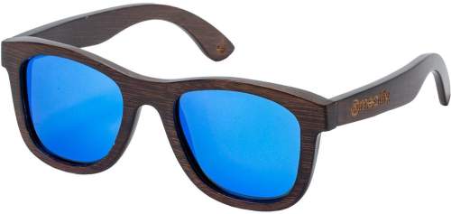 Meatfly Polarizační brýle Bamboo Dark Blue