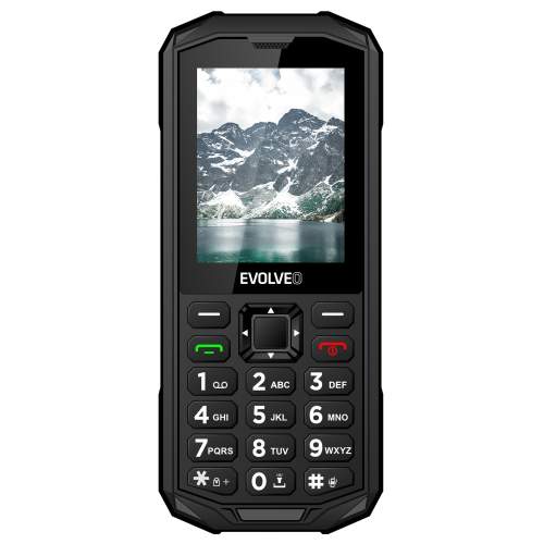 EVOLVEO StrongPhone X5 černo-šedá