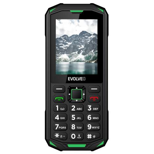 EVOLVEO StrongPhone X5 černo-zelená