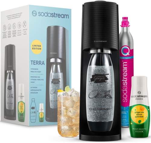 TERRA Black Ginger Ale Mpack SODASTREAM