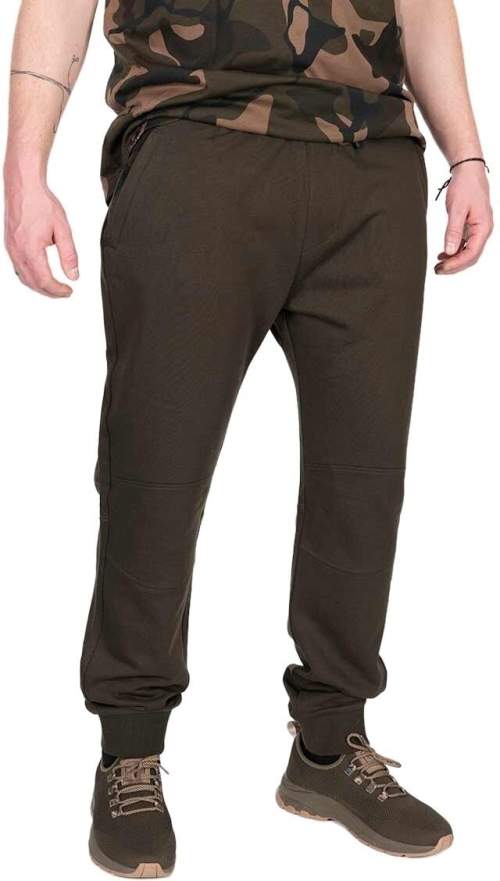 Fox Rybářské Tepláky LW Khaki Joggers - XL