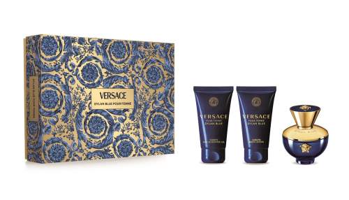 Versace Dylan Blue parfémovaná voda 50 ml + sprchový a koupelový gel 50 ml + tělové mléko 50 ml