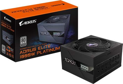 Počítačový zdroj GIGABYTE AORUS ELITE P1000W 80+ Platinum Modular PCIe 5.1