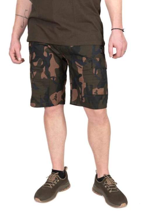 Fox Fishing Kalhoty LW Camo Combat Short - 2XL