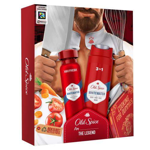 Old Spice Whitewater pánský dárková sada deodorant 150 ml + sprchový gel 3v1 250 ml