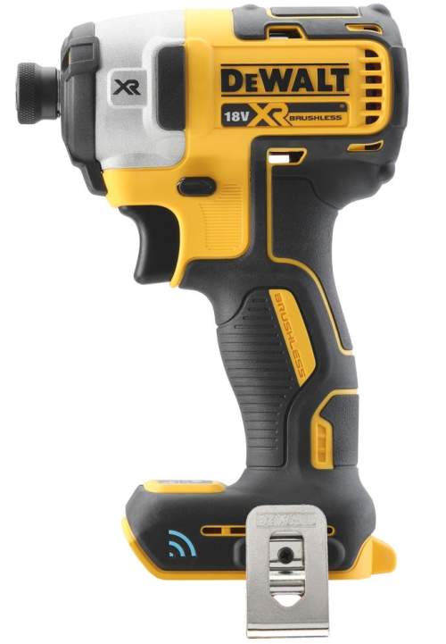 DeWALT 18V XR BLUETOOTH TOOL CONECT BEZUHLÍKOVÝ rázový utahovák / 205 Nm / uchycení 1/4´´ / M12 DCF888NT