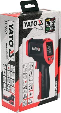 Yato Bezkontaktní teploměr Pirometr YT-73201